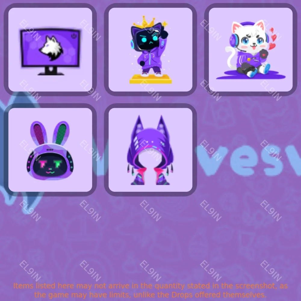 🎲Wolvesville⚜️Twitch Drops💫5 items + 🎁