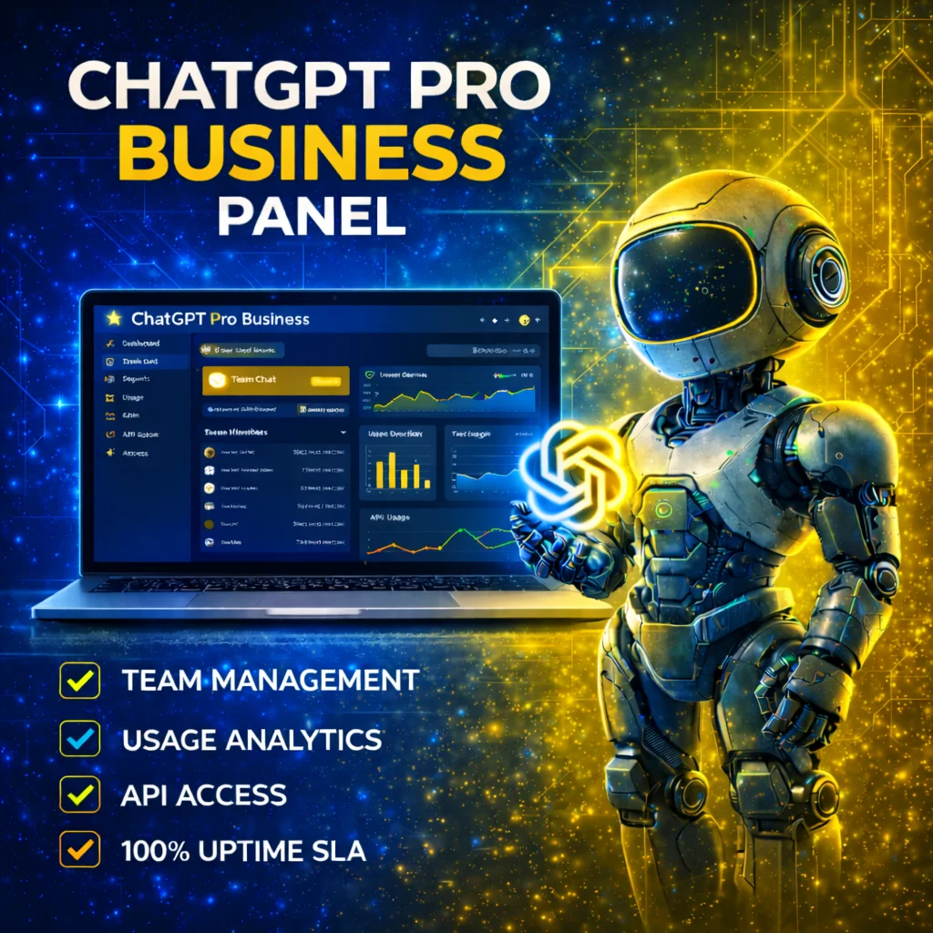 💼 ChatGPT Pro Business – Admin Panel Access 1 Month