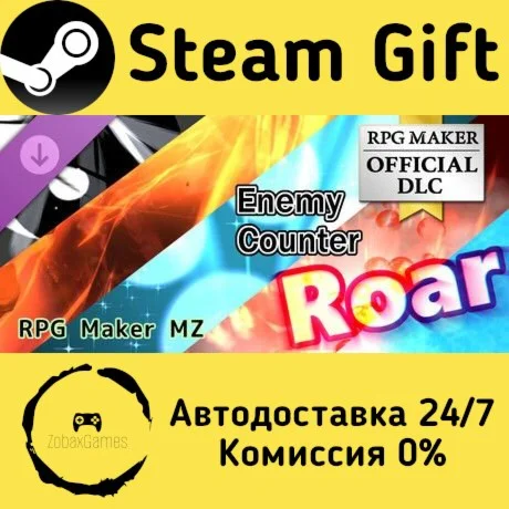  RPG Maker MZ - Enemy Counter Roar ???? Steam Gift РФ/КЗ/др.  Автодоставка