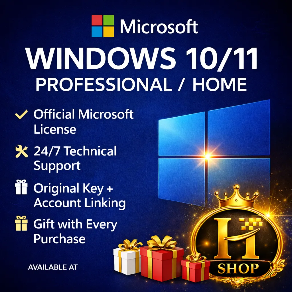 Подлинный ключ Windows 10 / 11 Pro | Мгновенная онлайн