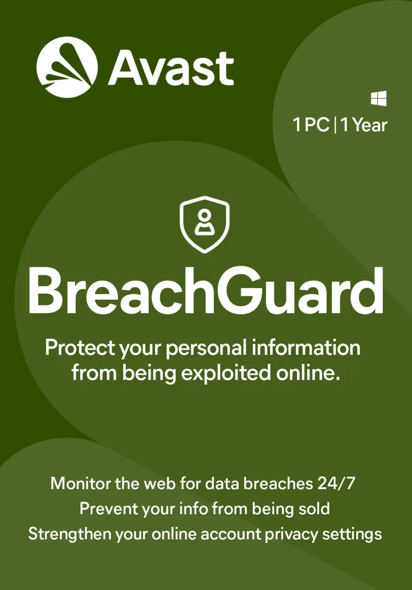 Avast BreachGuard 1 Year 1 Device Key