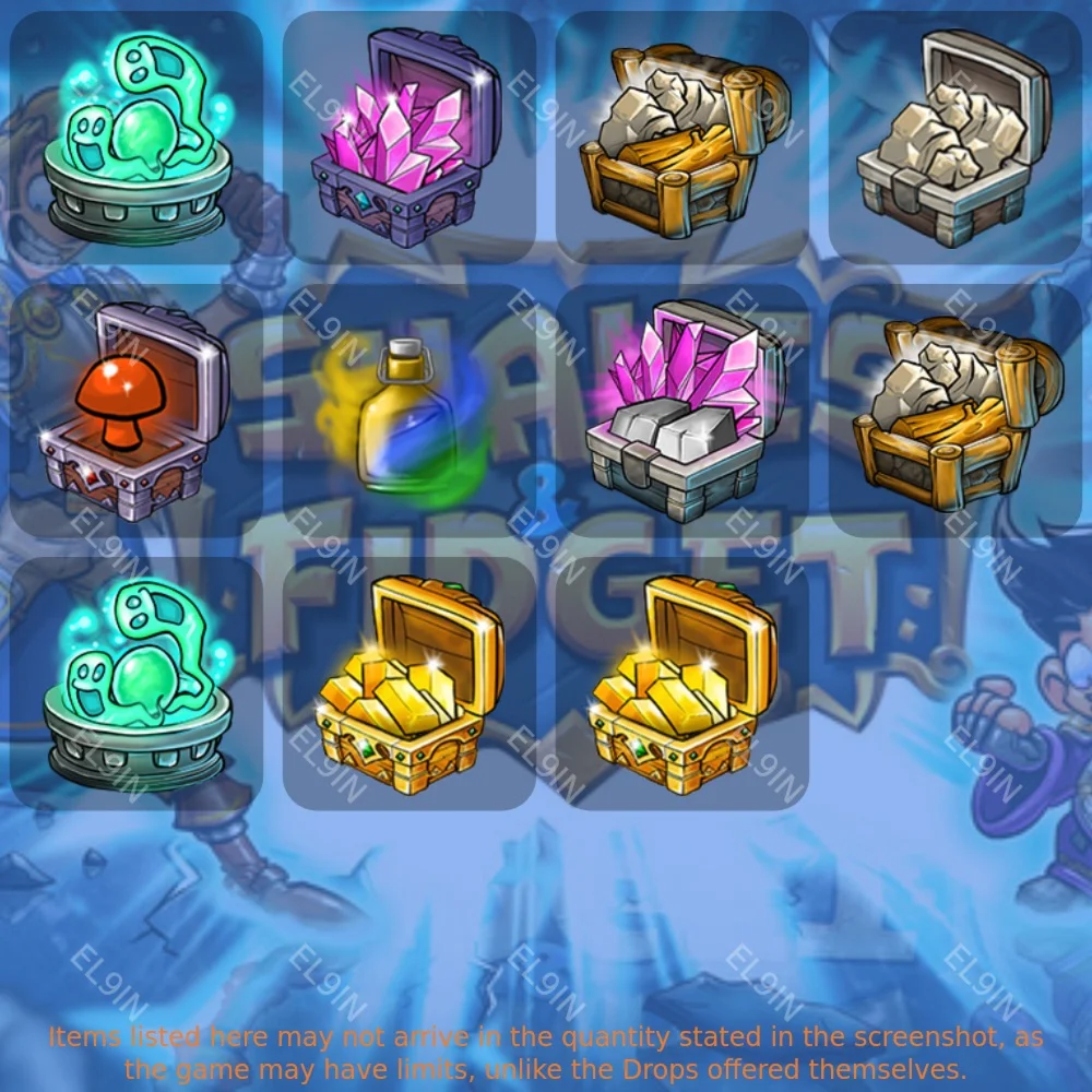 📢Shakes and Fidget🎯Twitch Drops🎯11 items + 🎁