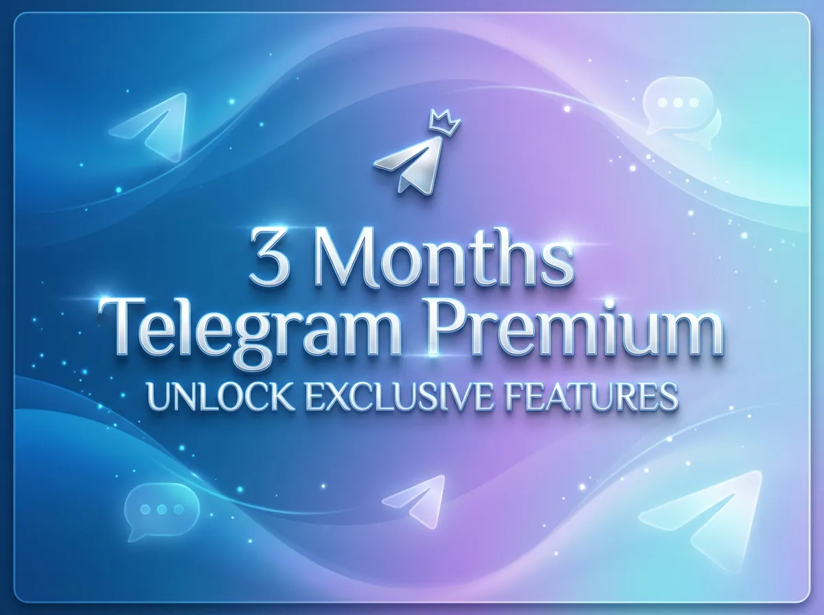 Премиум-подписка Telegram на 3 месяца – Быстрая доставка через имя пользователя