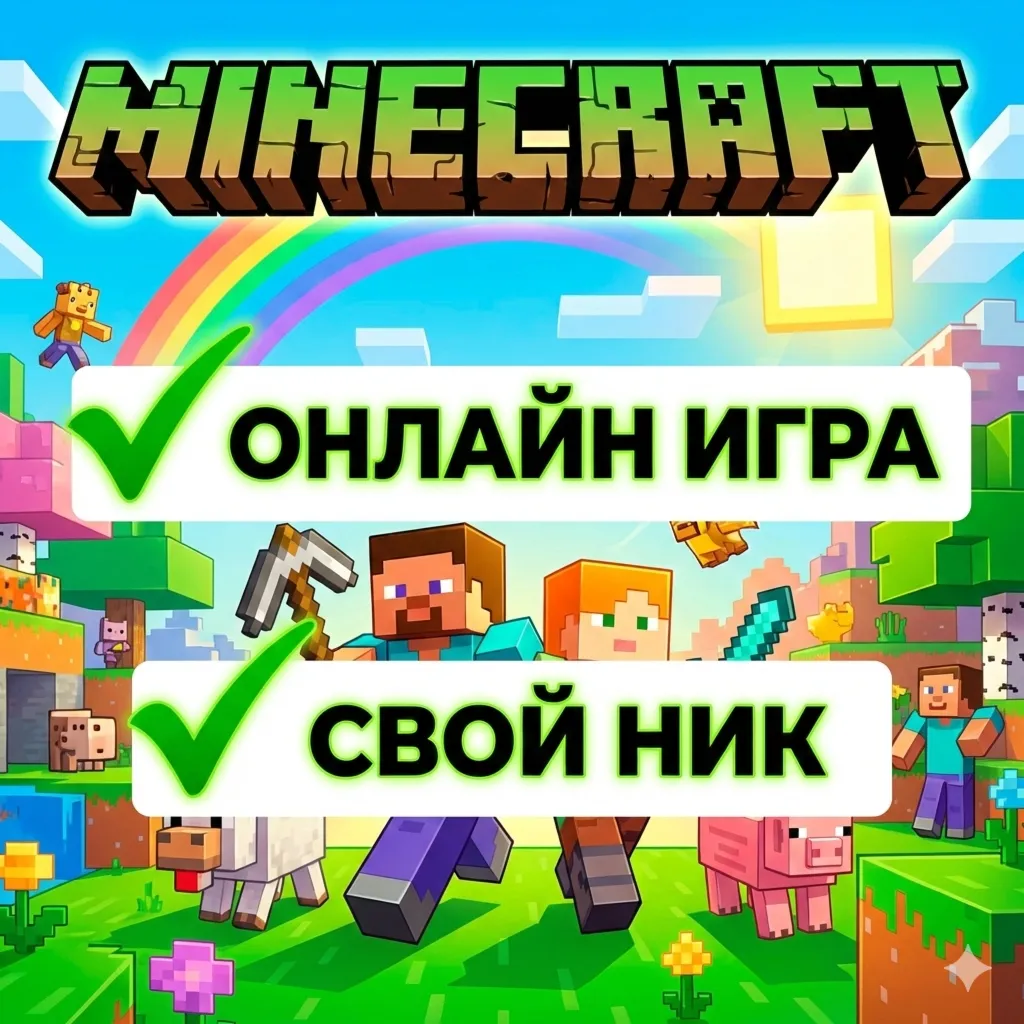 Minecraft - ОНЛАЙН | ВАШ ПРОГРЕСС И НИК