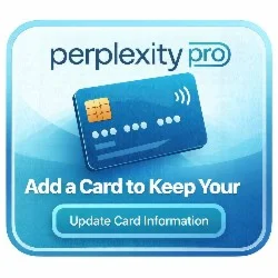 Perplexity - Привязка карты к аккаунту