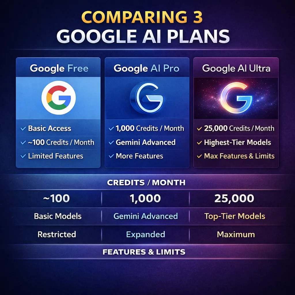 Upgrade Google AI Pro/ Ultra | 1-6M | Gemini 3, Veo 3 | FULL WARRANTY