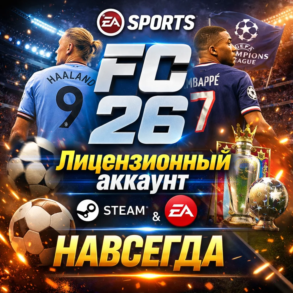 EA SPORTS FC 26 Лицензионный аккаунт | Steam & EA | Навсегда