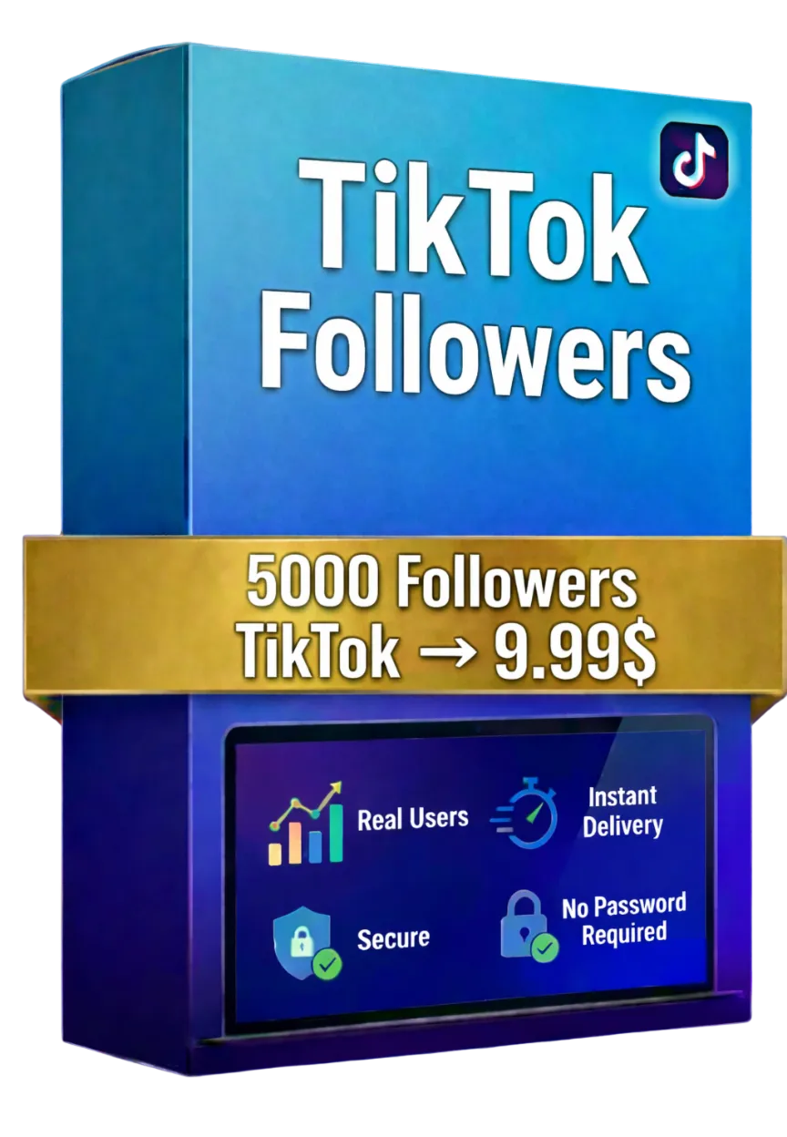 5000 подписчиков TikTok + 10,000 БЕСПЛАТНЫХ просмотров TikTok – Смешанные аккаунты