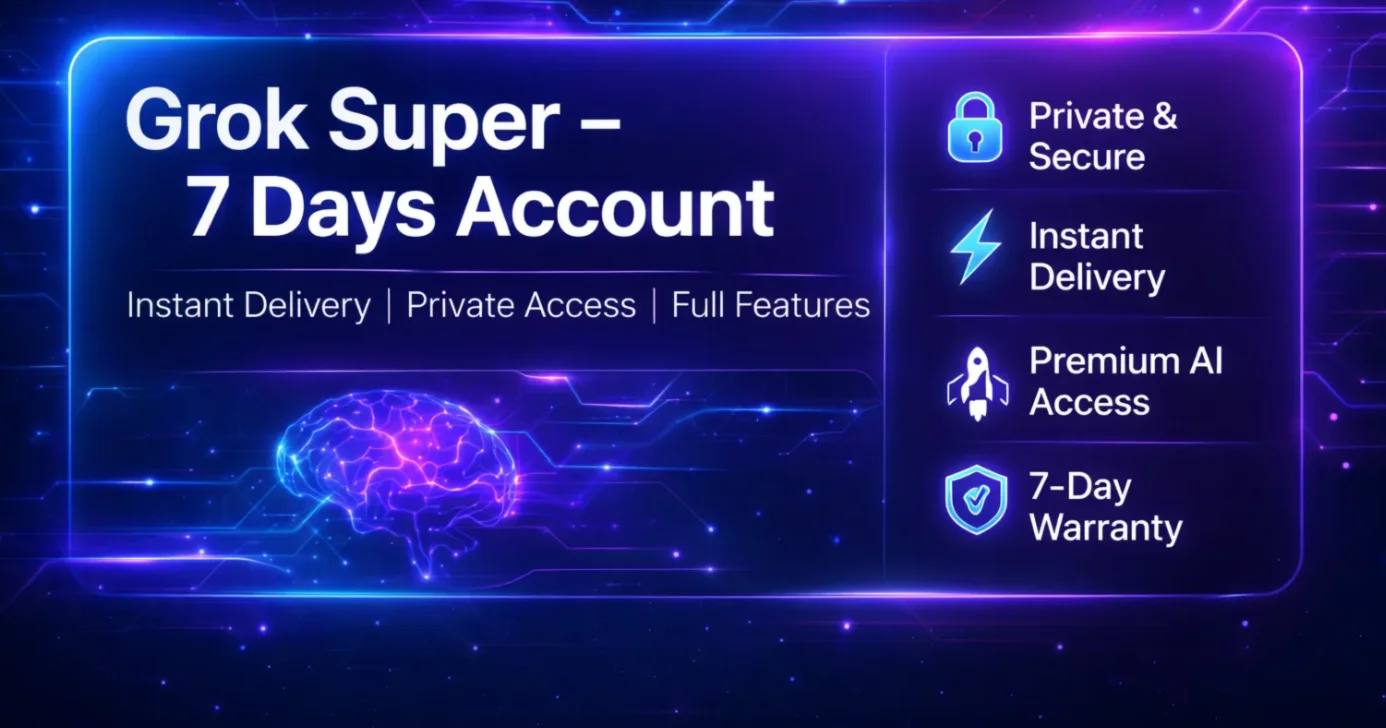 Grok AI SuperGrok – Премиум-доступ на 7 дней