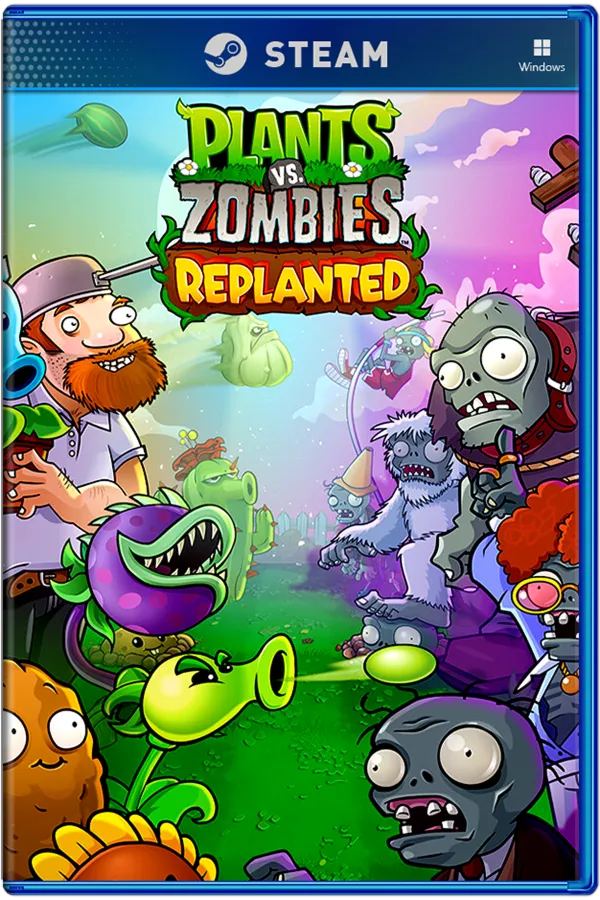 Plants vs. Zombies: Replanted・STEAM・АККАУНТ・ОФФЛАЙН