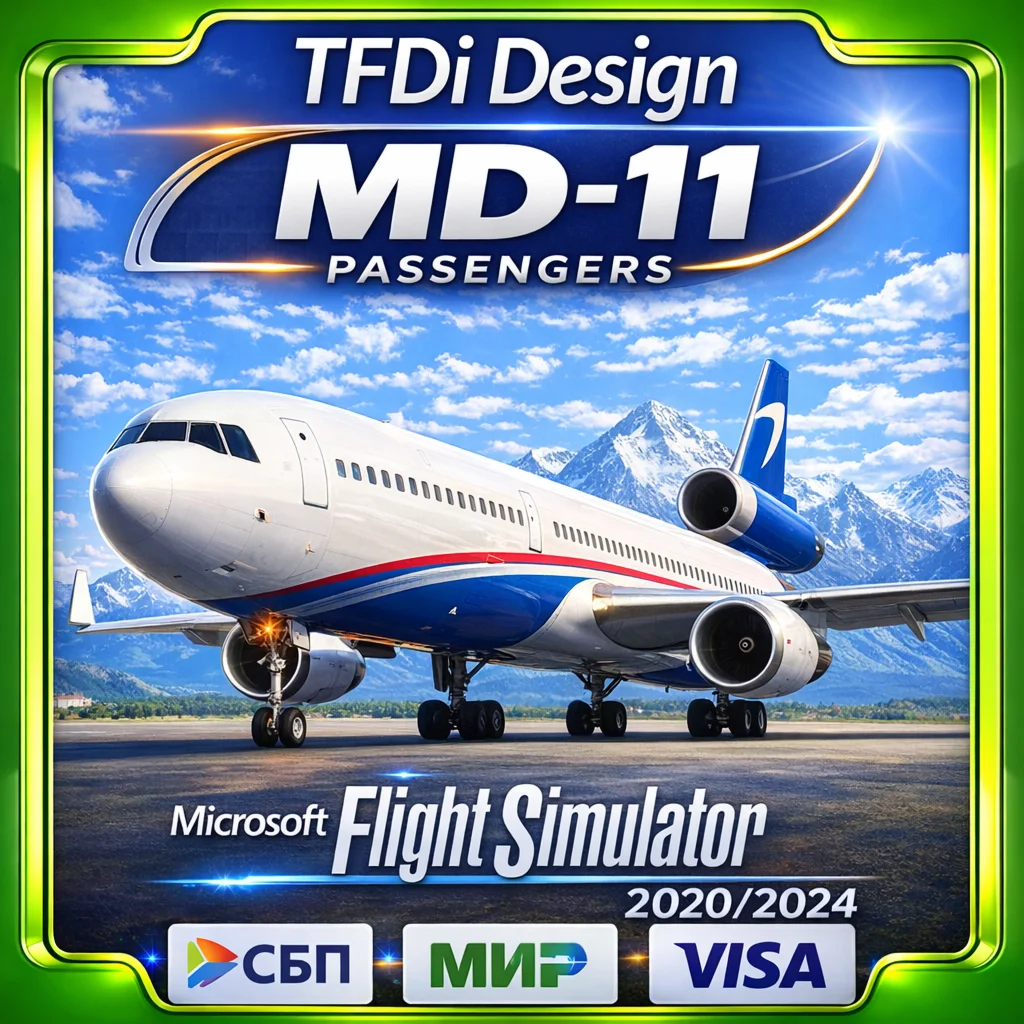 TFDi Design MD-11 Passengers MSFS 2020/2024