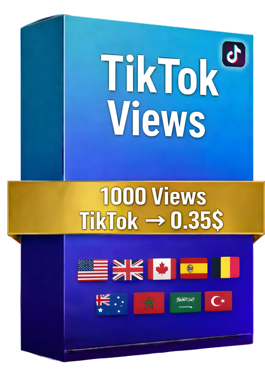 1000 просмотров видео TikTok + 10,000 БЕСПЛАТНЫХ просмотров Instagram – Качество