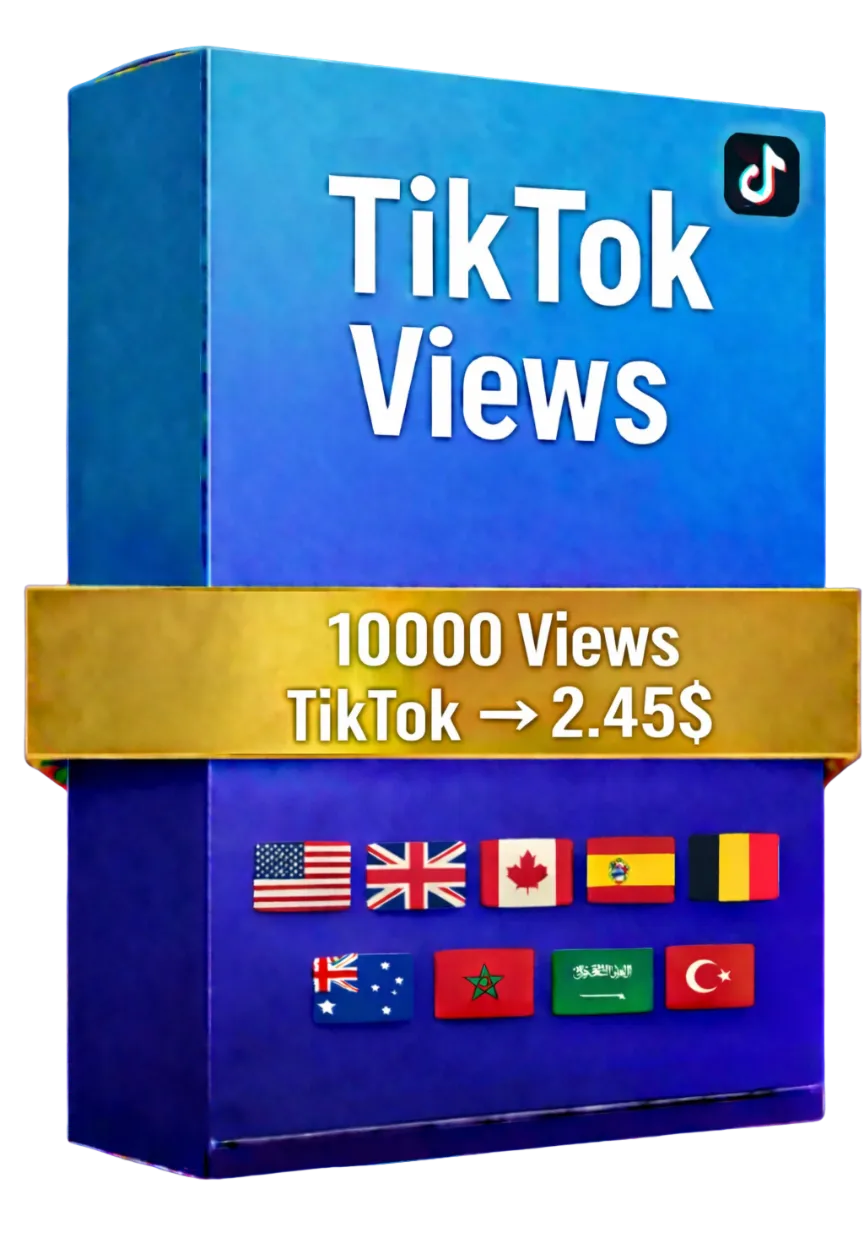 10,000 просмотров видео TikTok + 10,000 БЕСПЛАТНЫХ просмотров Instagram – Качество