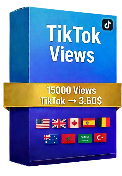 15,000 просмотров видео TikTok + 10,000 БЕСПЛАТНЫХ просмотров Instagram – Качество