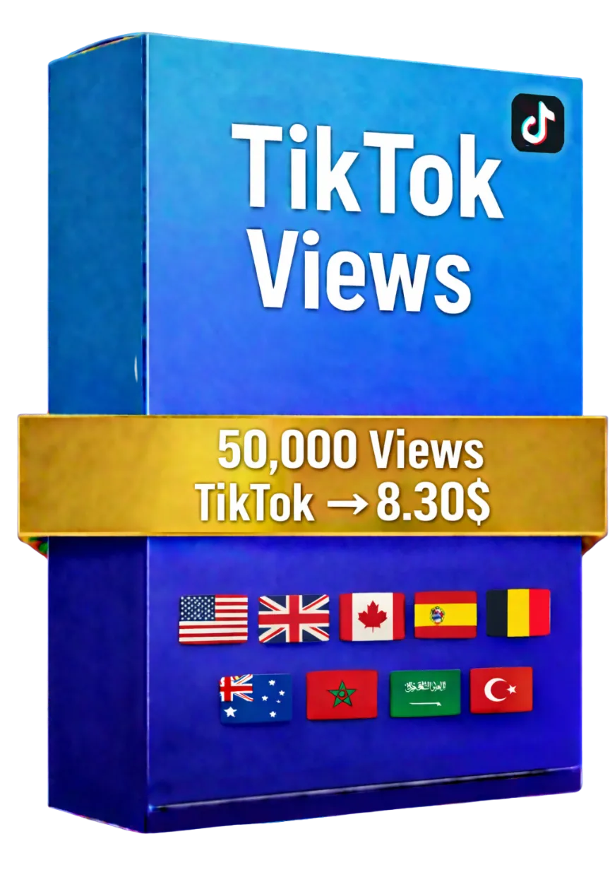 50,000 просмотров видео TikTok + 10,000 БЕСПЛАТНЫХ просмотров Instagram – Качество