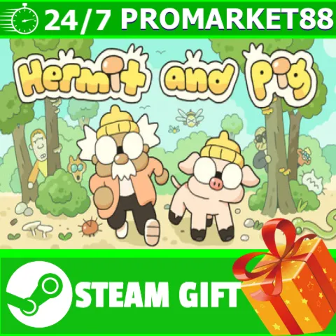 ️ВСЕ СТРАНЫ+РОССИЯ Hermit and Pig STEAM GIFT