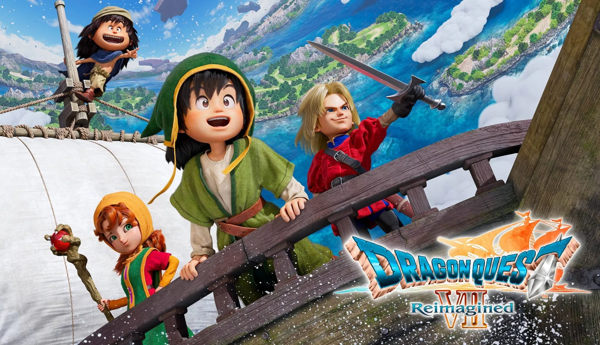 DRAGON QUEST VII Reimagined + over 1500 games