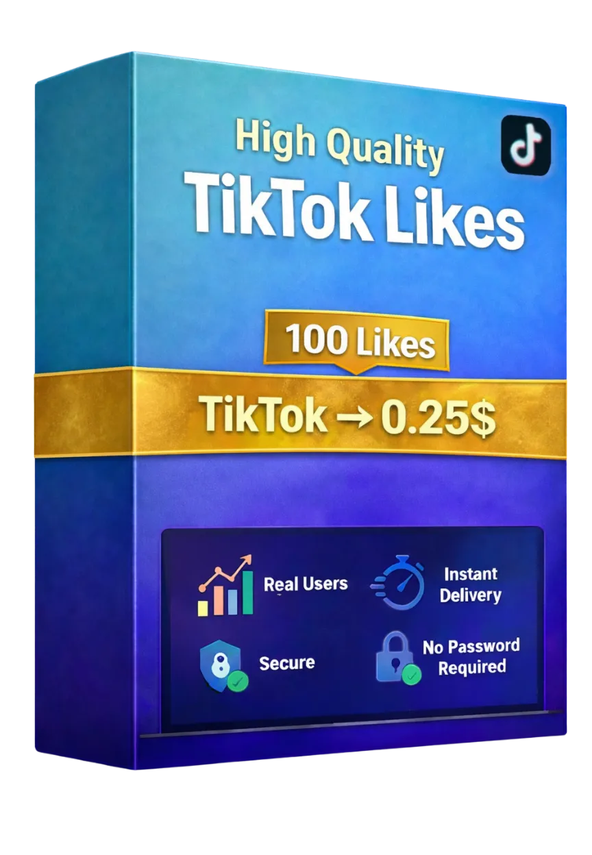 100 лайков TikTok + 10,000 БЕСПЛАТНЫХ просмотров TikTok – Высокого качества