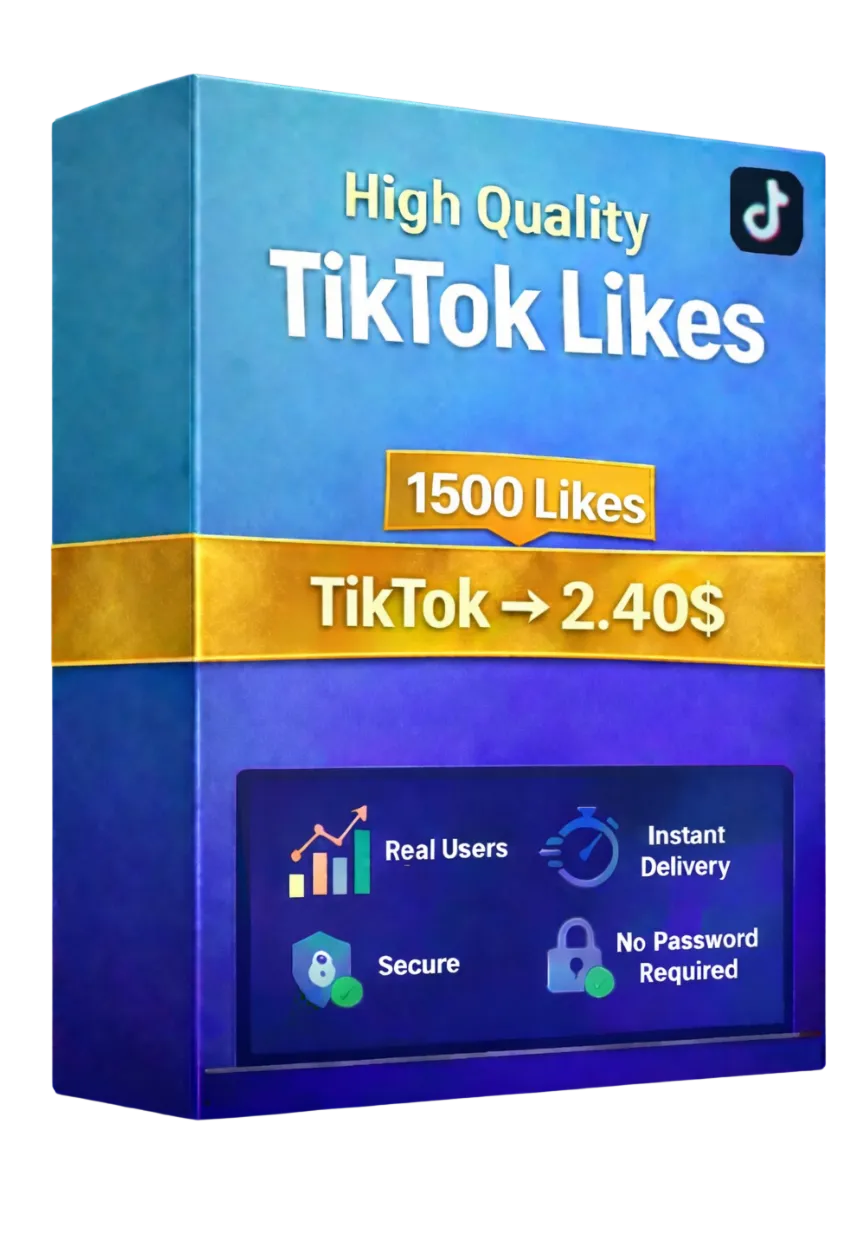 1500 лайков TikTok + 10,000 БЕСПЛАТНЫХ просмотров TikTok – Высокого качества