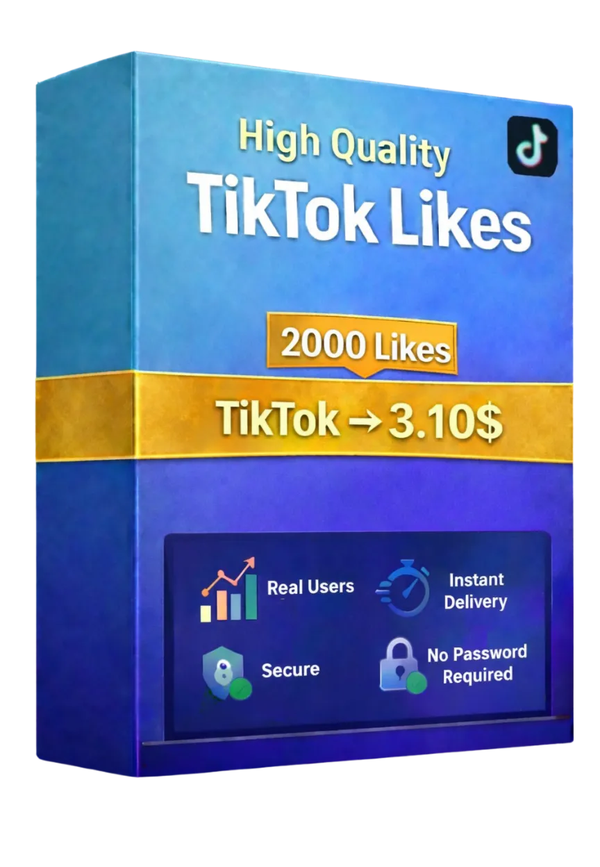 2000 лайков TikTok + 10,000 БЕСПЛАТНЫХ просмотров TikTok – Высокого качества