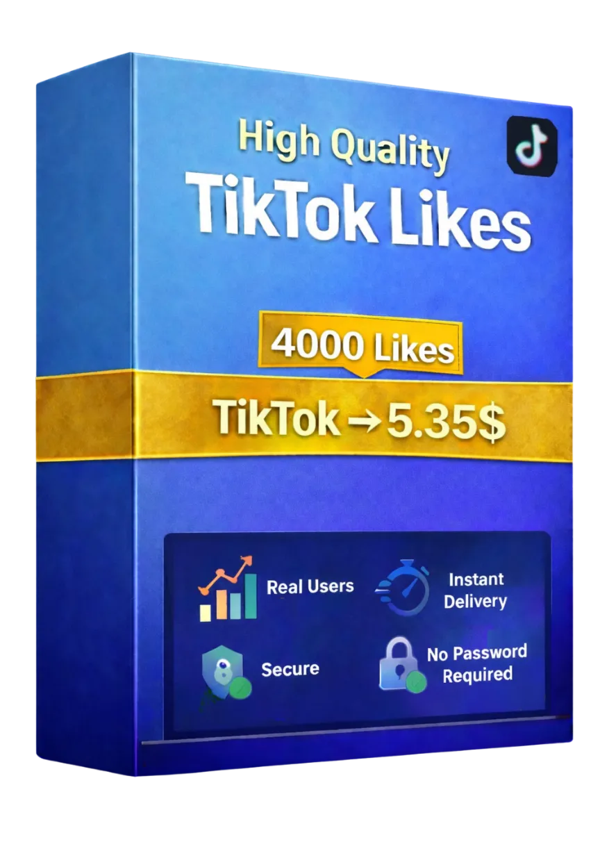 4000 лайков TikTok + 10,000 БЕСПЛАТНЫХ просмотров TikTok – Высокого качества