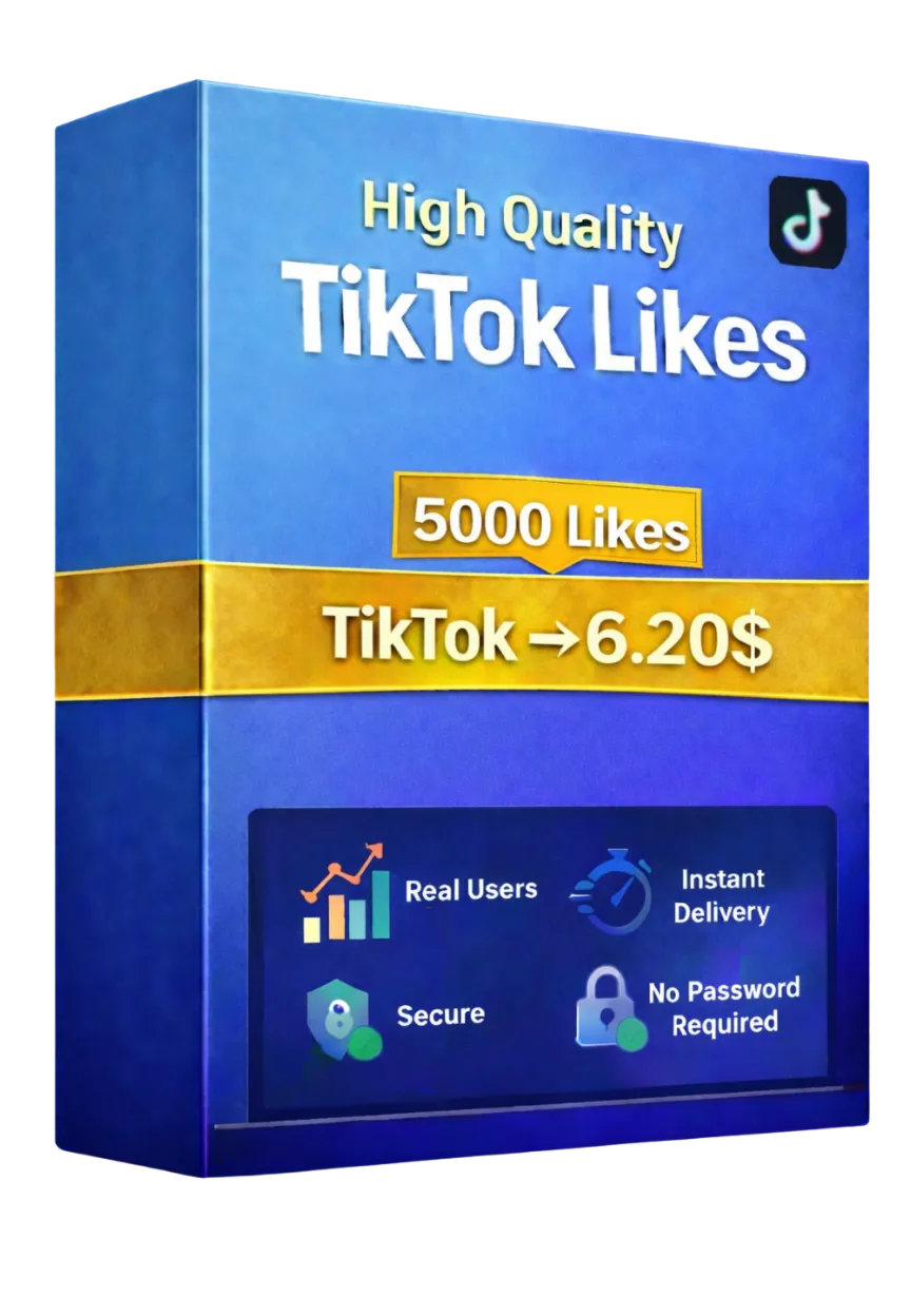 5000 лайков TikTok + 10,000 БЕСПЛАТНЫХ просмотров TikTok – Высокого качества