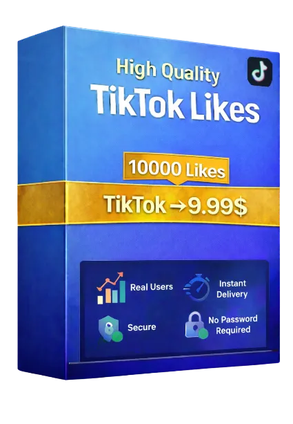 10,000 лайков TikTok + 10,000 БЕСПЛАТНЫХ просмотров TikTok – Высокого качества
