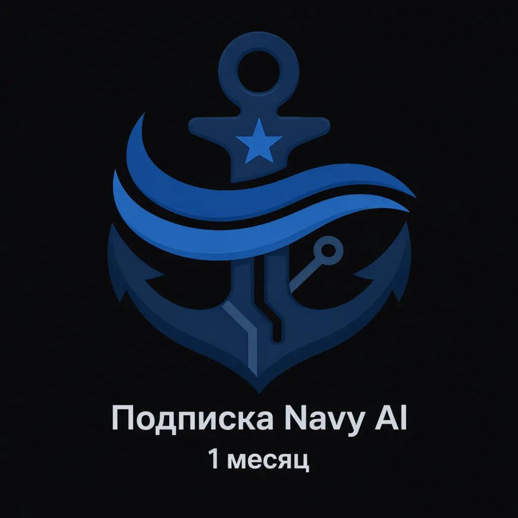 NAVY AI ПОДПИСКА - 1 МЕСЯЦ NAVYAI - БЕЗ ВХОДА