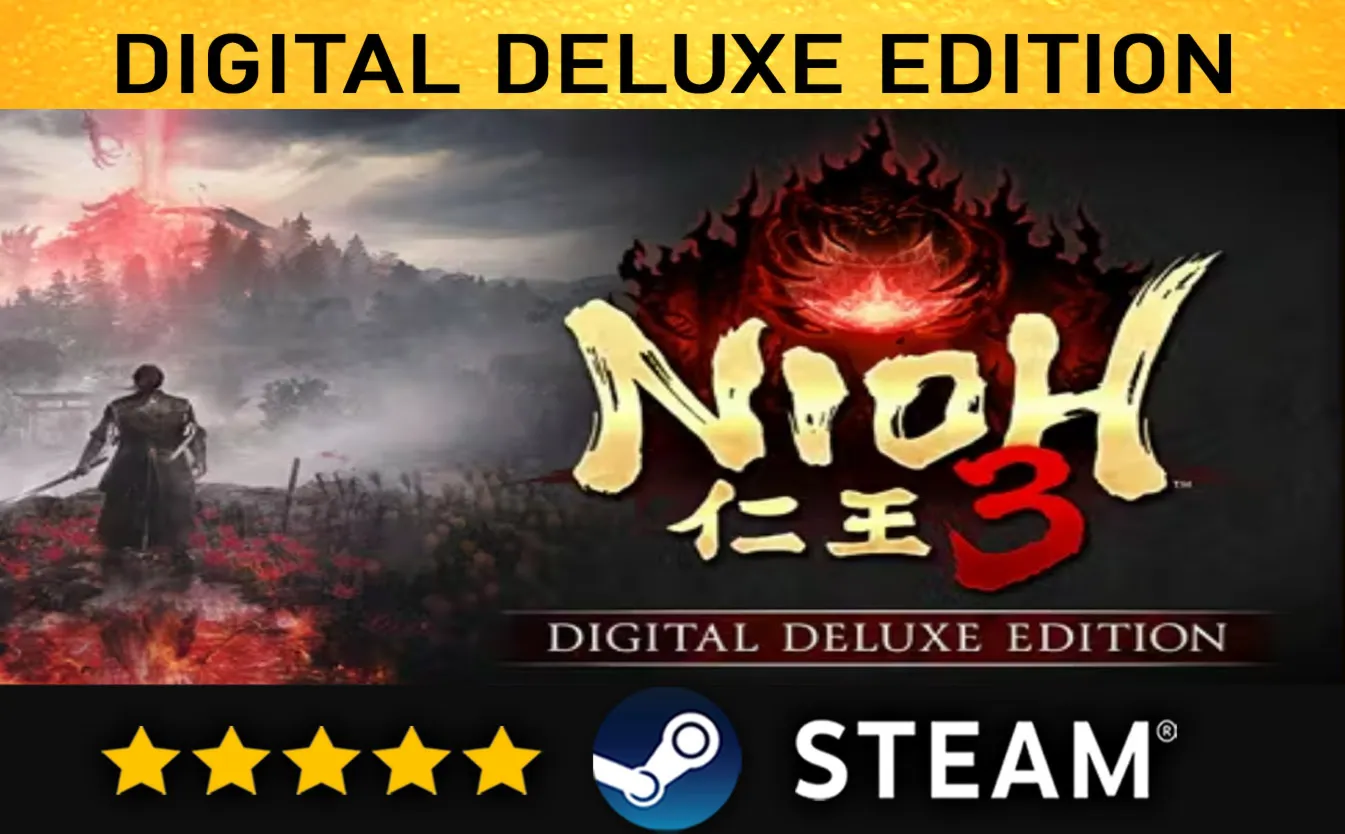 Nioh 3 Digital Deluxe Edition with Early Purchase Bonus・STEAM・PC