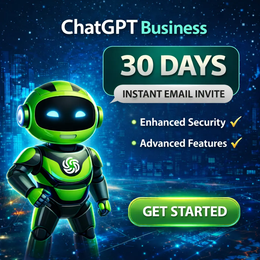 ChatGPT Business Team (30 Days) | Instant Invite + Warr