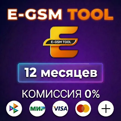 E-GSM TOOL лицензия 12 месяцев