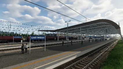 SimRail - The Railway Simulator: Łódź - Warsaw DLC