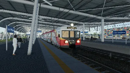 SimRail - The Railway Simulator: Łódź - Warsaw DLC