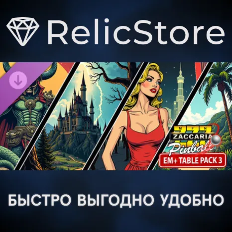 Zaccaria Pinball - EM+ Table Pack 3 DLC - STEAM RU