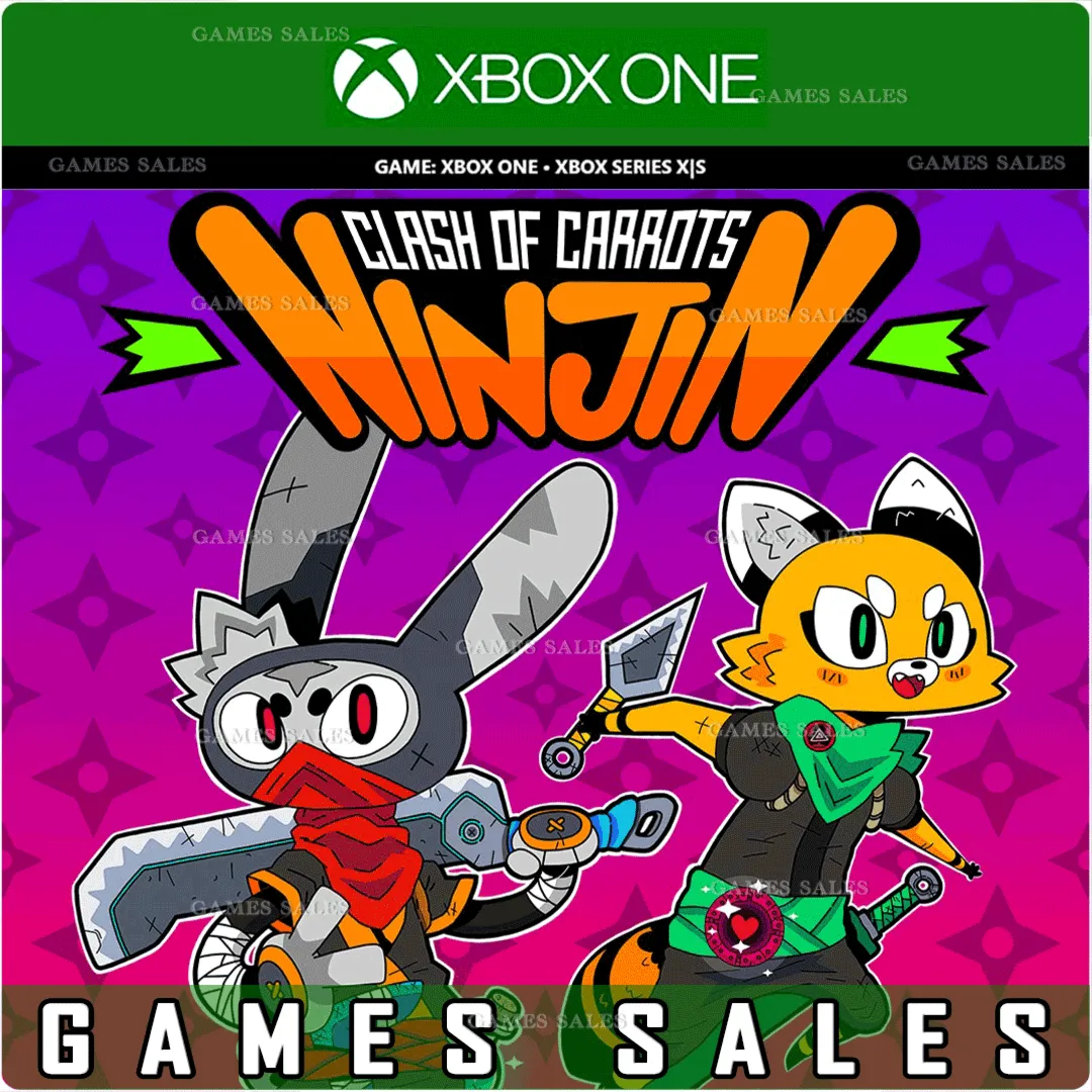 ️NINJIN: CLASH OF CARROTS️XBOX ONE|XSКЛЮЧ