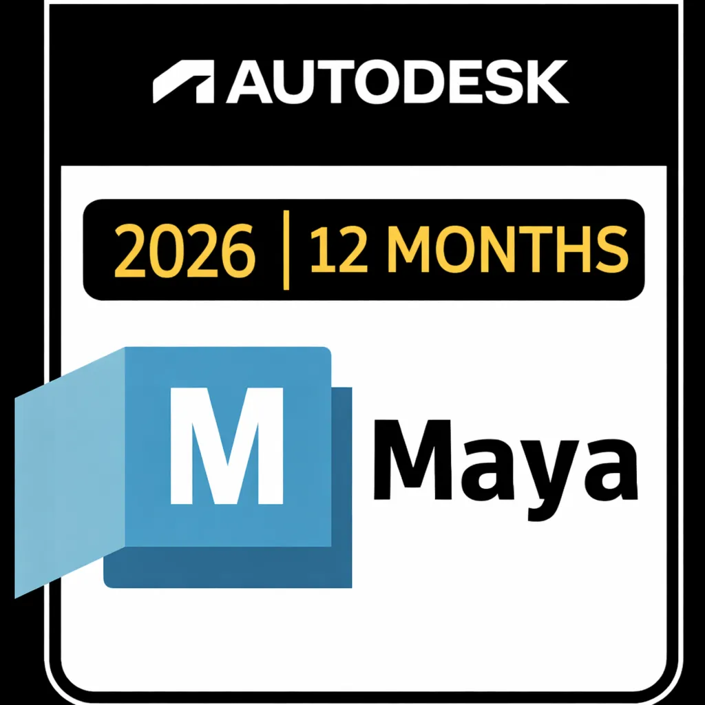 Autodesk Maya 2026 Активация 12 месяцев