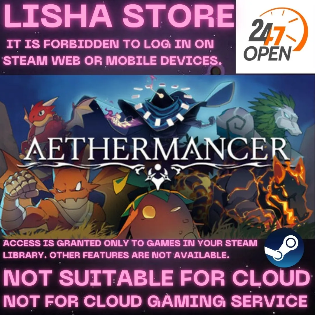 Aethermancer Стим Оффлайн На 30 или 90 дней