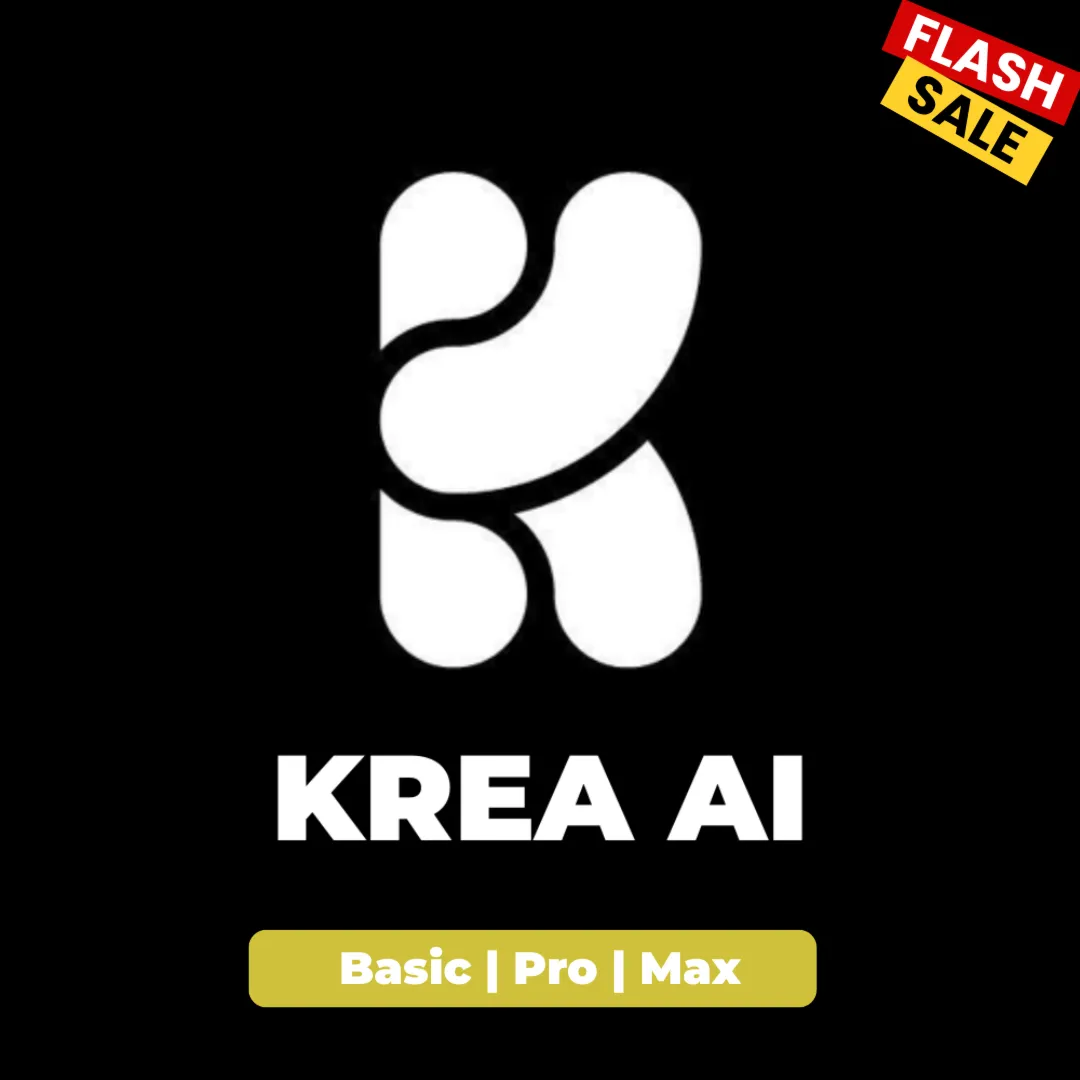 Krea AI Basic/Pro/Max | 1–12 мес | В реальном времени | ПОЛНАЯ ГАРАНТИЯ
