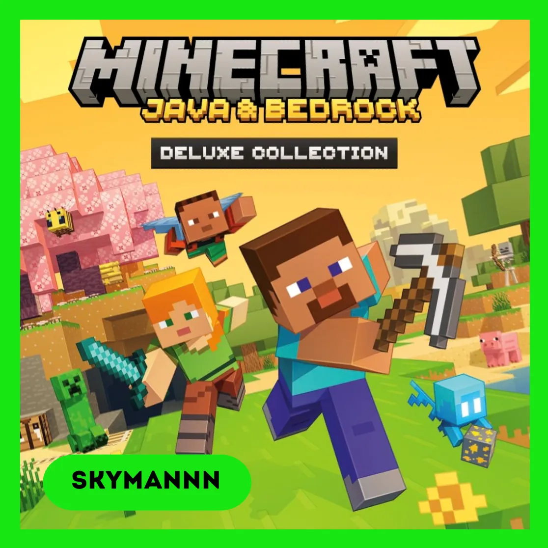 Minecraft Java & Bedrock Deluxe Edition GLOBAL ПК КЛЮЧ