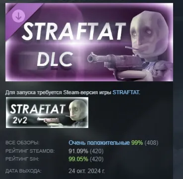 STRAFTAT: Maps, Weapons and Hats DLC АВТОДОСТАВКА STEAM РОССИЯ