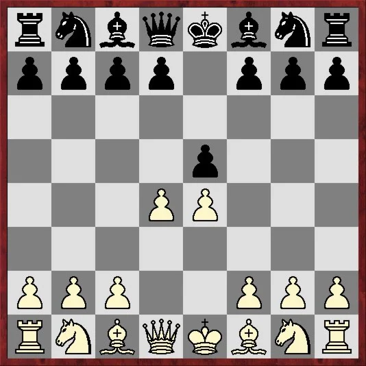 1-8 уроки шахмат-Центральный гамбит