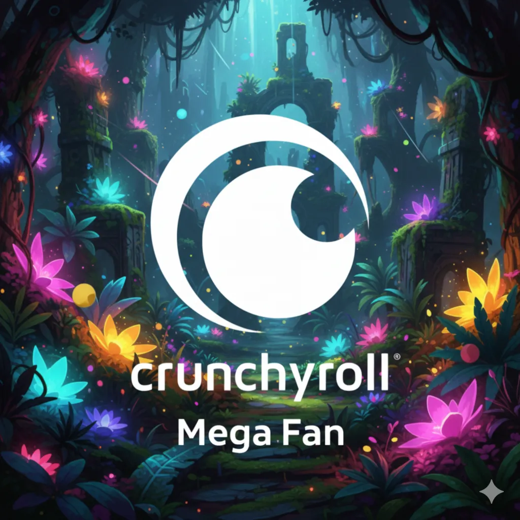 Crunchyroll Mega Fan - годовой аккаунт (совместное использование) | Приватный профиль