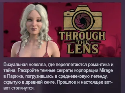 Through the Lens АВТОДОСТАВКА STEAM РОССИЯ