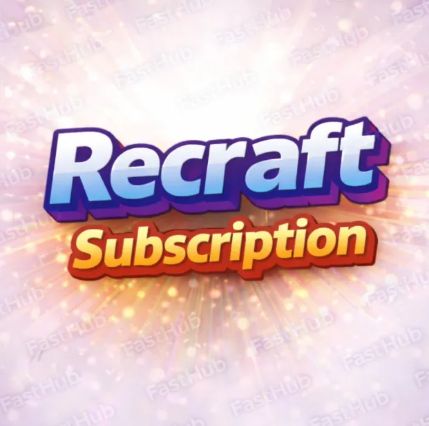 Recraft Ai Рекрафт 1-12 месяцев ПОДПИСКА