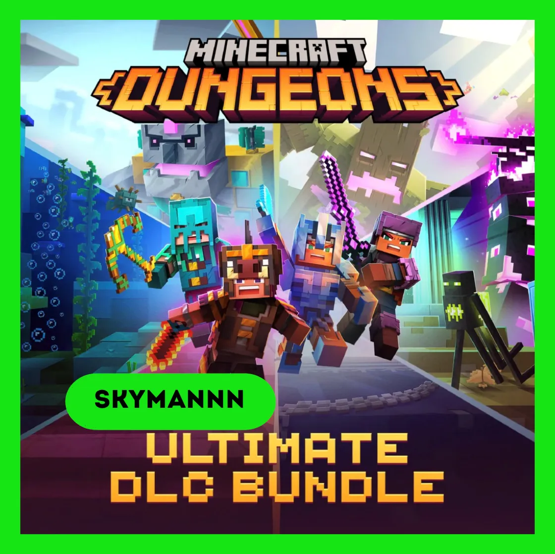 Minecraft Dungeons Ultimate DLC Bundle GLOBAL XBOX КЛЮЧ