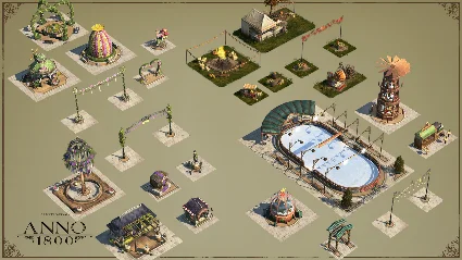 Anno 1800 - Seasonal Decorations Pack DLC RU*KZ*UA*CIS