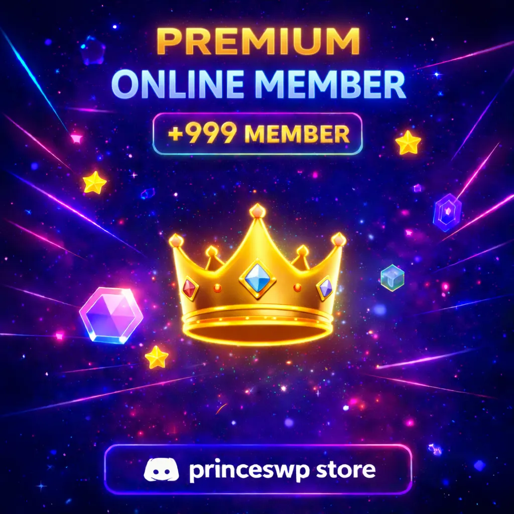Discord Premium Online Member 6$= 100