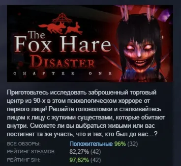 The Fox Hare Disaster: Chapter One STEAM GIFT РОССИЯ