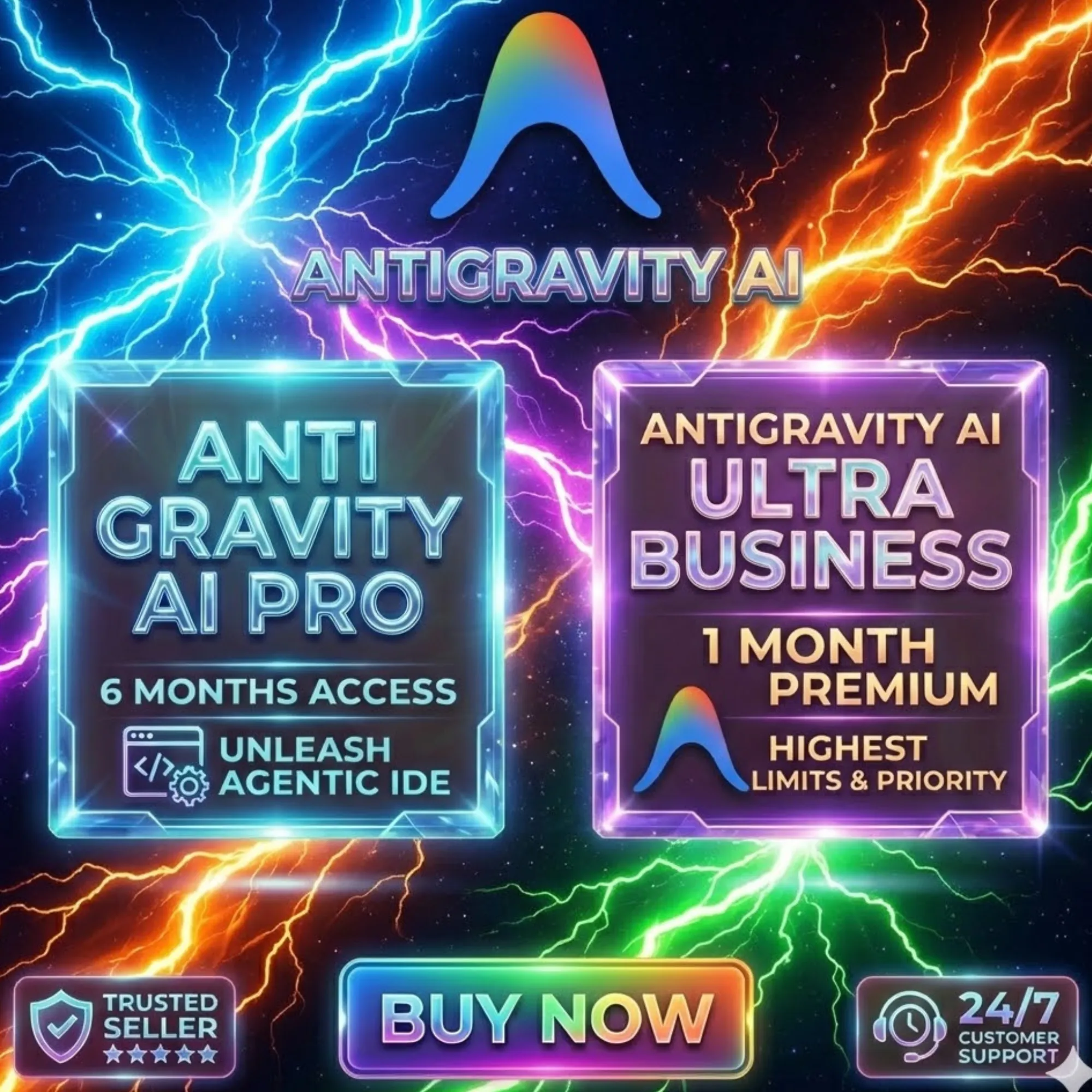 Google Antigravity AI (Pro/Ultra) + Gemini | Гибкие тарифы на 1–6 Месяцы | Поддержк