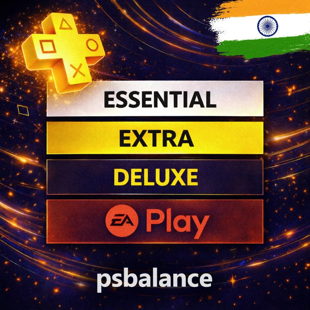 Подписка PS Plus Essential, Extra, Deluxe, EA Play Индия